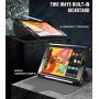 Poetic Explorer Series Designed for Apple iPad 10.2 2019, 7th Generation, Full Body Triple Layers Tough 360 Degree Stand Folio Cover case with Built-in Screen Protector and Pencil Holder, Black