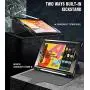 Poetic Explorer Series Designed for Apple iPad 10.2 2019, 7th Generation, Full Body Triple Layers Tough 360 Degree Stand Folio Cover case with Built-in Screen Protector and Pencil Holder, Black