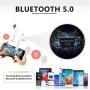 【Mini PRO 4】 Wireless Earbuds, Bluetooth 5.0 Headphones TWS Stereo Touch Control Earphones with Wireless Charging Case Mini Car Built-in Mic Headset，Compatible for iPhone/Android（2020 New Earbuds）