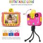 Ourlife Kids Camera, Selfie Waterproof Action Child Cameras,1080P 8MP 2.4 Inch Large Screen with 8GB SD Card for Children Toddler of Age 3,4,5,6+, Silicone Handle, Fill Light, 2019 Upgraded