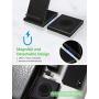 Wireless Charger, Fast Qi Wireless Charging Stand, 2-in-1 Wireless Charging Station Dock for iPhone 11 Pro/Max/X/Xs/XR/AirPods2, Samsung Galaxy Note/Watch/ Buds