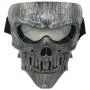 Lawnite Skull Airsoft Mask，Full Face Protective Paintball Masks，Airsoft Tactical Mask for Outdoor Cs Wargame, Eye Protection Mask, Cosplay and Movie Camouflage Mask