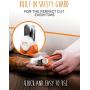 Mighty Paw Dog Nail Clippers | Pet Nail Trimmers & Nail File Set Includes a Built-in Safety Guard to Avoid Cutting Too Short. Stainless Steel Blade & Ergonomic Handle. Vet Recommended.