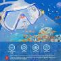 Supertrip Snorkeling Freediving Mask Adult Anti-Fog Film Panoramic Scuba Diving Goggles