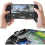 EIKdoulf02 Portable Mobile Phone Game Controller Gamepad Holder Gaming Trigger for PUBG - Black