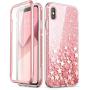 i-Blason Cosmo Full-Body Case for iPhone Xs/ iPhone X Case 2018 Release, Pink, 5.8"