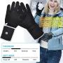 Heated Glove Liners for Men Women,Rechargeable Battery Motorcycle Ski Snow Warmer Mitten Glove Arthritis