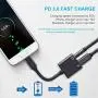 USB C/Type C to 3.5mm Aux Audio Headphone Charger and Music Jack Adapter, Compatible for Pixel 3 3XL 2 2XL, iPad pro 2018, HTC,Esential and so on Type c Products [2 Pack]