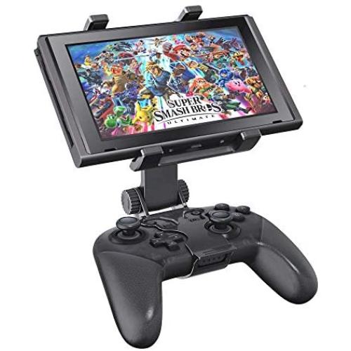 OIVO Switch Pro Controller Clip Mount for Nintendo Switch/Switch Lite, Adjustable Clip Clamp Holder Mount for Nintendo Switch Pro Controller