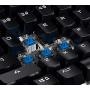 GameSir GK300 Wireless Mechanical Gaming Keyboard, 2.4GHz Bluetooth Game Keyboard, TTC Blue Switches 1ms Low Latency Mechanical Keyboard with 104 Standard Keys for Windows PC, Laptop, iPad and Mac