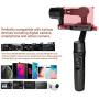 Hohem iSteady Multi 3-Axis Handheld Gimbal Stabilizer for Digital Camera Action Camera & Smartphone 8hrs Working Time 600° Pan Rotation Trigger Button Fully New App