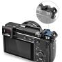 SMALLRIG Cold Shoe Adapter Relocation Plate ONLY for Sony A6100/A6300/A6400 – BUC2317