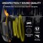 VersionTECH. G2000 Gaming Headset, Surround Stereo Gaming Headphones with Noise Cancelling Mic, LED Lights & Soft Memory Earmuffs for Xbox One, PS4, Nintendo Switch, PC Mac Computer Games- Orange