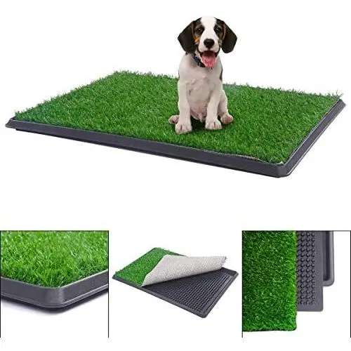 Unknown 30&quotx20" Puppy Pet Potty Training Pee Indoor Toilet Dog Grass Pad Mat Turf Patch