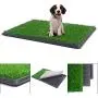 Unknown 30&quotx20" Puppy Pet Potty Training Pee Indoor Toilet Dog Grass Pad Mat Turf Patch