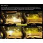 Runspeed Night Driving Glasses Anti Glare Polarized Aviator Sunglasses for Men Women Rainy Safe HD Night View Vision Goggles with Yellow UV400 TAC Lenses for Sports Outdoor Activities