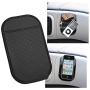 Insten Anti-Slip Car Dash Sticky Gel Pad Non-Slip Universal Mount Holder Mat 5.7" x 3.5" Compatible with Keychains/Cell Phone/iPhone 11/11 Pro/ 11 Pro Max/X/XS/XS Max/XR/8 +/7/6S/S10/S10 +/S10e/S9/S9+