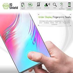 IQ Shield Screen Protector Compatible with Samsung Galaxy Note 10+ Plus (Note 10+ 5G, 6.8 inch Display)(2-Pack)(Case Friendly) Anti-Bubble Clear Film