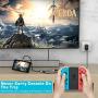 RREAKA Nintendo Switch Dock Portable Switch Charging Dock 4K HDMI TV Adapter Switch Docking Station Charger with USB 3.0 Dock 3.5mm Headphone Audio (Upgraded System)