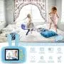 Fealay Kids Camera, Cute Rabbit Shape Digital Video Camera with 12MP 2 Inch Large Screen, Mini Rechargeable and Shockproof Camera Creative DIY Camcorder for Little Girl with 32GB SD Card (Blue) Fealay Kids Camera, Cute Rabbit Shape Digital Video Camera with 12MP 2 Inch Large Screen, Mini Rechargeable and Shockproof Camera Creative DIY Camcorder for Little Girl with 32GB SD Card (Blue)