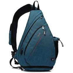 Tudequ Dry Wet Separation Sling Crossbody Chest Bag Backpack Casual Daypack for Men Women Teens
