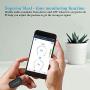 ViATOM Oxygen Saturation Monitor, Wireless Blood Oxygen Monitor with Audio Reminder on Device & Smartphone Free APP, Finger Wearable O2 Levels Meter Pulse Rate Tracker Oxylink