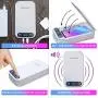 Phone Sanitizer Uv Portable Smart Phone Sterilizer Uv Light Cell Phone Cleaner With Wireless Charging Aromatherapy Function Phone Uv Light Sterilizer For Smartphones Jewelry Watches Phone Sanitizer Uv Portable Smart Phone Sterilizer Uv Light Cell Phone Cleaner With Wireless Charging Aromatherapy Function Phone Uv Light Sterilizer For Smartphones Jewelry Watches