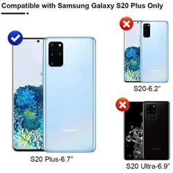 [2+2] HATOSHI Designed for Samsung Galaxy S20 Plus 5G (6.7-inch), 2 Pack Flexible TPU Film Screen Protector + 2 Pack Tempered Glass Camera Lens Protector, [Full Coverage] [Bubble Free]Case Friendly Screen Cover for S20+