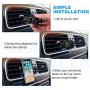 Pop Clip Air Vent Car Phone Mount for pop Users, Kymlaa Universal 360° Rotation Cell Phone Holder Compatible with Pops Grip & Out Stand, Adjustable Switch Lock for All Smartphones, GPS Navigation