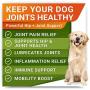 STRELLALAB Hemp Treats - Glucosamine Dog Joint Supplement + Omega 3 - w/Hemp Oil - Chondroitin, MSM - Advanced Mobility Chews - Joint Pain Relief - Hip & Joint Care - 120 Ct - Made in USA