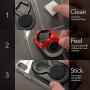 Rokform - Universal Twist Lock & Magnetic Phone Mount Adapter, Universal Adapter Enables Mount Capabilities to Any Smartphone or Tablet (Black)