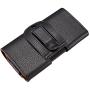 Yuzihan Premium Genuine Leather Holster Fit for iPhone 11 iPhone 11 Pro Max Holster iPhone Xs Max Holster 8 Plus 7 Plus 6 Plus Belt Holster Pouch Fit for Phone with Slim Case On