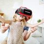 VR Headset Compatible with iPhone and Android Phones | Bonus: Remote Control for Android Smartphones | 3D Virtual Reality Goggles with Controller | Adjustable VR Glasses - Gift for Kids and Adults