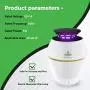 INFESTICS Electric Mosquito Killer Lamp - Get rid of Mosquitoes -Indoor LED Mosquito Trap - Eco Friendly - Mosquito Eradicator - Portable USB LED INFESTICS Electric Mosquito Killer Lamp - Get rid of Mosquitoes -Indoor LED Mosquito Trap - Eco Friendly - Mosquito Eradicator - Portable USB LED