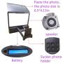 Screen Magnifier Bluetooth Speaker Screen Magnifier 3D HD Mobile Video Phone Magnifier Mobile Phone Projector Mobile Phone for Android and All Smartphones Universal Models