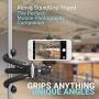 Xenvo SquidGrip Flexible Cell Phone Tripod and Portable Action Camera Holder - Compatible with iPhone, GoPro, Android, Samsung, Google Pixel and All Mobile Phones