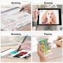 Stylus for iPad Pencil (2 Pcs), StylusHome Magnetic Disc Universal Stylus Pens for Touch Screens Apple/iPhone/Ipad pro/Mini/Air/Android/Microsoft/Surface All Capacitive Touch Screens - Black/White