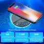 Wireless Charger, RATEL Qi-Certified 7.5W Wireless Charging Compatible with iPhone 11/11Pro/11Pro Max/Xs MAX/XR/XS/X/8Plus/8, 10W for Galaxy S10/S10 Plus/S10E/S9, 5W for All Qi Phones(No AC Adapter)