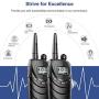 Rechargeable Walkie Talkies for Adults, 22 Channel FRS Long Range Walkie Talkie Two Way Radio with 1500mAh Rechargeable Li-ion Battery for Adult Outdoor, Business, Camping, Cruising