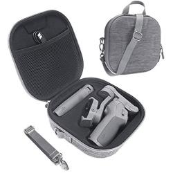 HIJIAO Hard Carrying Case for DJI Osmo Mobile 3, Waterproof Travel Bag for Osmo Mobile 3 Accessories (Gray)