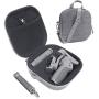 HIJIAO Hard Carrying Case for DJI Osmo Mobile 3, Waterproof Travel Bag for Osmo Mobile 3 Accessories (Gray)