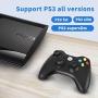 Wireless PC Game Controller Bluetooth Steam Controller Compliance with Computer/Laptop (Windows XP/7/8/10) / PS3 / Mobile Phone/Video Games Gamepad