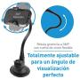 Macally Windshield Phone Mount, Adjustable Suction Cup Window Phone Mount Holder for iPhone XS XS Max XR X 8 8 Plus 7 7+ 6s 6 SE Samsung Galaxy S9 S9+ S8 S8+ S7 Edge Note 5 Nexus 6 Pixel LG (MGRIP)