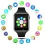 Padgene Bluetooth Smartwatch,Touchscreen Wrist Smart Phone Watch Sports Fitness Tracker with SIM SD Card Slot Camera Pedometer Compatible with iPhone iOS Android for Kids Men Women (Black) Padgene Bluetooth Smartwatch,Touchscreen Wrist Smart Phone Watch Sports Fitness Tracker with SIM SD Card Slot Camera Pedometer Compatible with iPhone iOS Android for Kids Men Women (Black)
