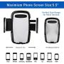 ilikable Air Vent Phone Holder - 360 Rotation Car Cell Phone Mount - Car Holder Compatible with Smartphone Android iPhone GPS Devices, Black