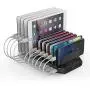 Alxum 60W 10 Port USB Charging Station Multiple Charger Station, USB Organizer Stand for iPad, iPhone Xs Max, X, 8 Plus, Samsung Galaxy, Google Pixel, LG stylo, Black Alxum 60W 10 Port USB Charging Station Multiple Charger Station, USB Organizer Stand for iPad, iPhone Xs Max, X, 8 Plus, Samsung Galaxy, Google Pixel, LG stylo, Black