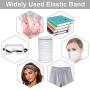 Elastic Bands for Sewing 1/4 inch 70Yards,TOOVREN Flat Elastic Cord/Elastic Rope/Bungee/White Heavy Stretch Knit Elastic String for Masks,Earloop,Goggle,DIY Sewing Crafts,Cuff,Wigs