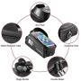 ROCKBROS Bike Phone Bag Waterproof Bicycle Frame Bag Pannier Top Tube Touch Screen Cycling Phone Case Holder for iPhone X XS 8 7 Plus Cellphone Below 6.5 Inches