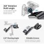 Dashboard Magnetic Car Phone Mount - FLOVEME Universal Strong Suction Cup 360 Hands Free Magnet Cell Phone Car Holder for iPhone X XR 11 Pro Xs Max 7 8 Plus Samsung Galaxy S10 S9 S8 Note 10 9 Tablet