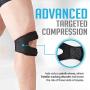 Patellar Tendon Support Strap (Large), Knee Pain Relief Adjustable Neoprene Knee Strap for Running, Arthritis, Jumper, Tennis Injury Recovery